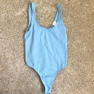NWT - Pacsun Ribbed Thong Bodysuit